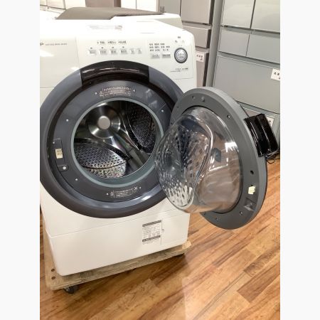 SHARP (シャープ) ドラム式洗濯乾燥機 256 7.0kg ES-S7D-WR 2019年製  50Hz／60Hz