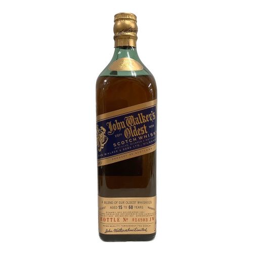 ジョニーウォーカー (Johnnie Walker) スコッチウィスキー 750ml Oldest 未開封