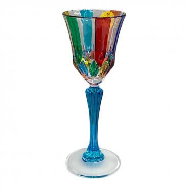 ZECCHIN (ゼッキン) MURANO ワイングラス ベネチアングラス レッド
