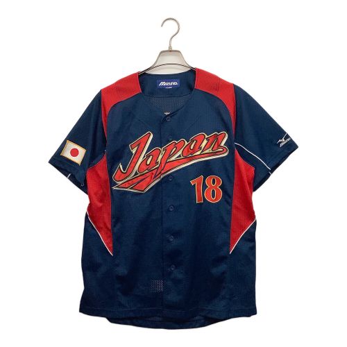 MIZUNO (ミズノ)  WBC2009 松坂大輔 52MW-883 ネイビー×レッド ユニフォーム 応援グッズ