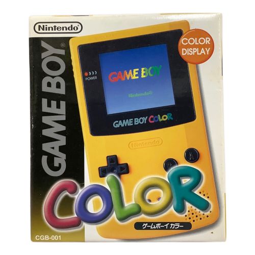 Nintendo (ニンテンドウ) GAMEBOY COLOR CGB-001 画面キズ有