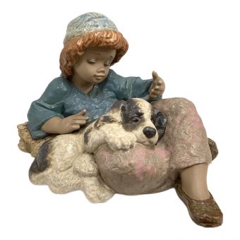 LLADRO (リヤドロ) フィギュリン 少年と犬 2207