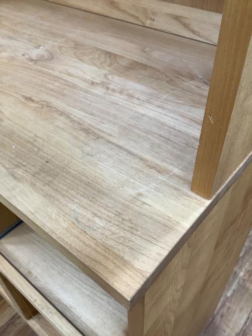 MOMO natural (モモナチュラル) レンジボード ナチュラル 108 引き出し2段・2枚扉