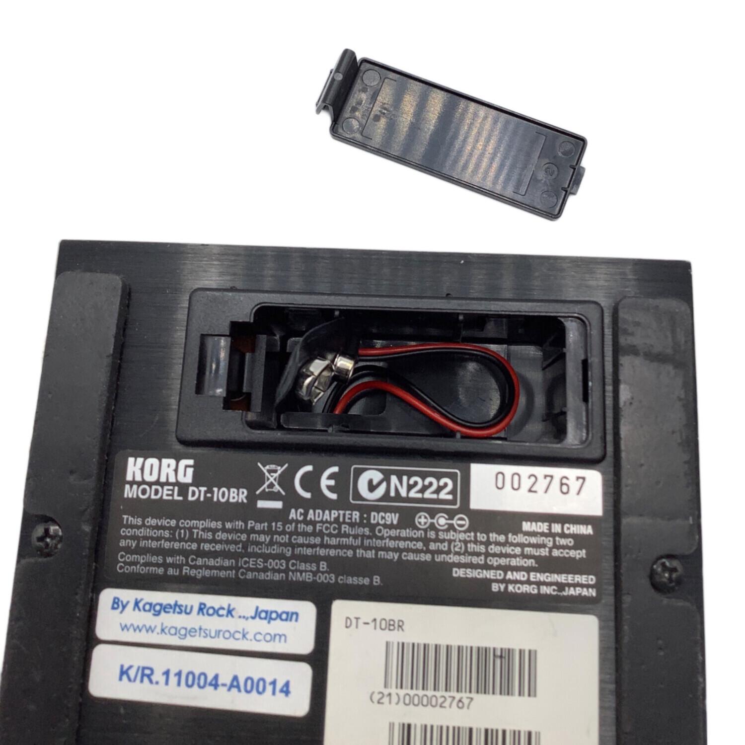 KORG (コルグ) クロマチックチューナー DT-10 Kagetsu Rock