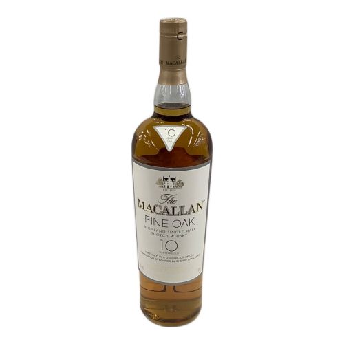 マッカラン (MACALLAN) スコッチウィスキー 1000ml 10年 旧ボトル 未開封