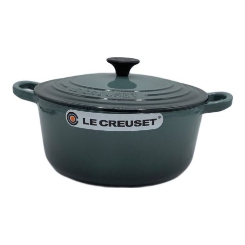 LE CREUSET (ルクルーゼ) 両手鍋  ブルー