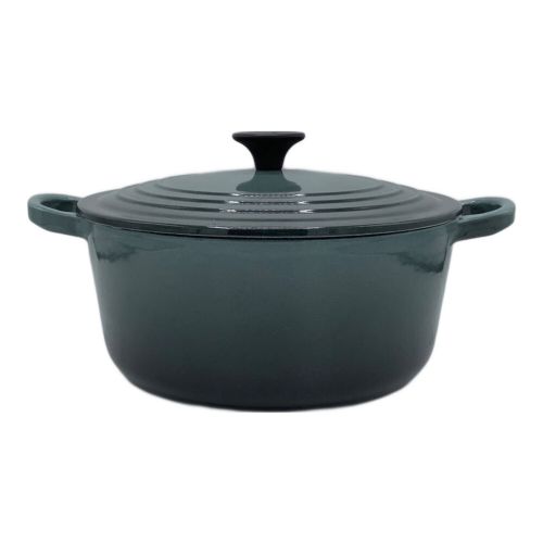 LE CREUSET (ルクルーゼ) 両手鍋  ブルー