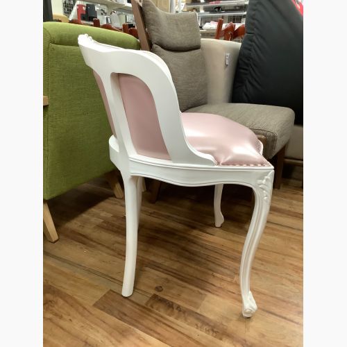 VANITY CHAIR ロココチェア ホワイト×ピンク 6090シリーズ