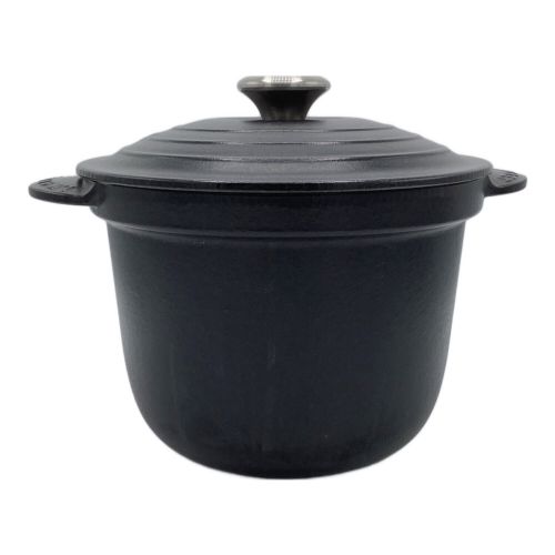 LE CREUSET (ルクルーゼ) ココット 20 マットブラック エブリィ