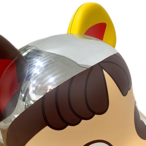 BEAR BRICK (ベアブリック) フィギュア  招き猫ペコちゃん福銀メッキ1000％