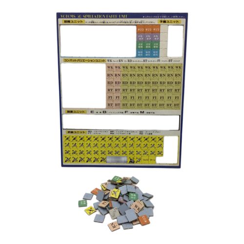 TAKARA (タカラ) シミュレーションゲーム 装甲騎兵ボトムズ プロッターズシティウド