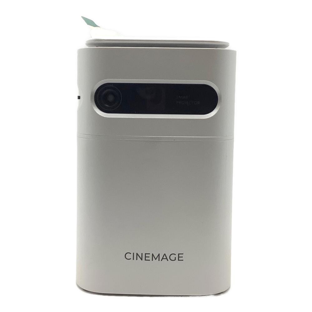 【2024版】CINEMAGE mini プロジェクター 付属品多数 【極美品】 CINEMAGE (シネマージュ) ミニプロジェクター mini-WH 2024年製