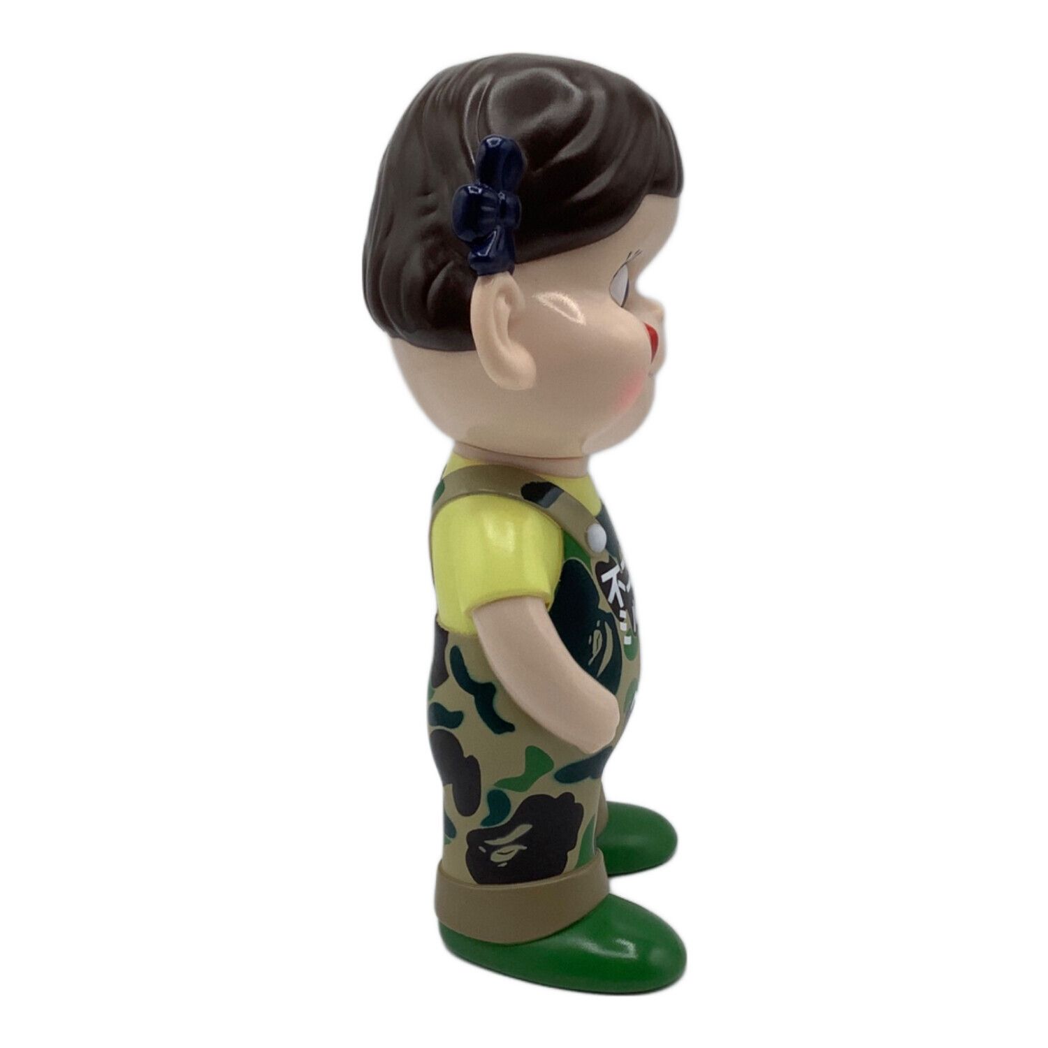 新品未開封 不二家ソフビコレクションBAPE × ペコちゃん グリーン 不二家ソフビコレクション BAPE グリーン｜トレファクONLINE