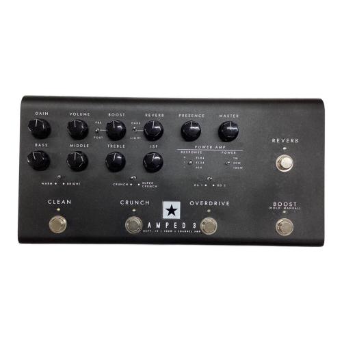 Blackstar (ブラックスター) ペダル型ギターアンプ 129100-VA AMPED3 動作確認済み 中国製