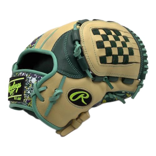RAWLINGS (ローリングス) 軟式グローブ 11.75 ベージュ×ブルー HOH Blizzard＆Wizard オールラウンド用 GR3HON54MG