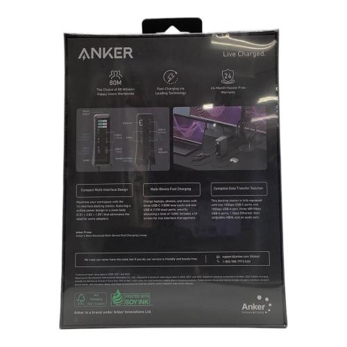 Anker (アンカー) ドッキングステーション Prime Charging Docking Station 14-in-1 Dual Display 160WA83B65A1