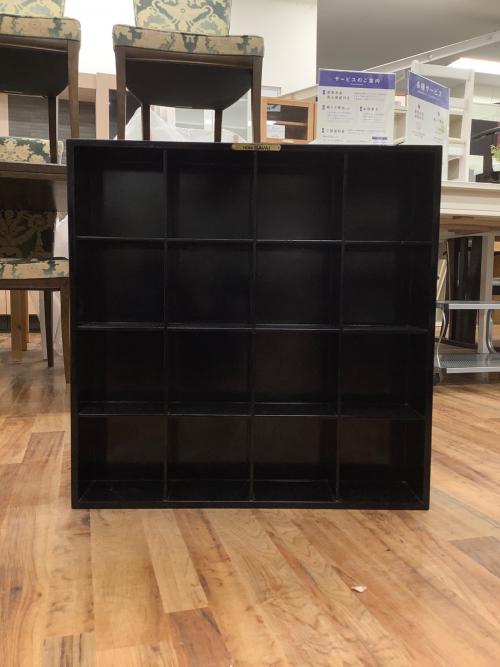 HOM SAVAI シェルフ ブラック 44 4×4