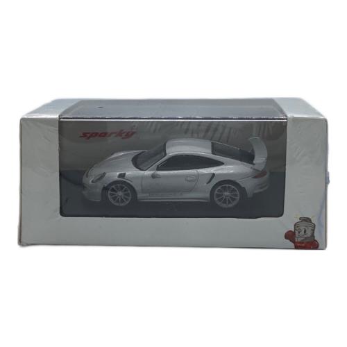 SPARKY (スパーキー) ミニカー 1/64 Porsche 911 GT3 RS 2016 Silver