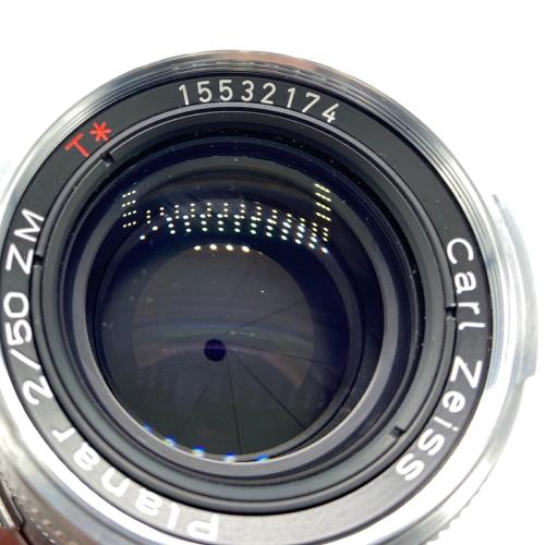 Carl Zeiss (カールツァイス) ズームレンズ 最大径 φ51.8mm Planar 2/50 ZM t 50mm f/2~f/22 -