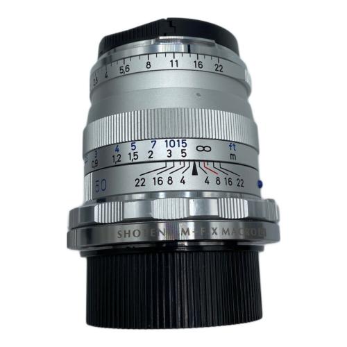 Carl Zeiss (カールツァイス) ズームレンズ 最大径 φ51.8mm Planar 2/50 ZM t 50mm f/2~f/22 -