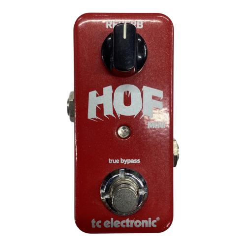 t.c.electronic (ＴＣエレクトロニック) リバーブ HOF mini 動作確認済み
