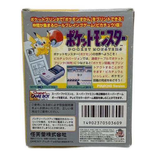 Nintendo (ニンテンドウ) ゲームボーイ用ソフト ポケットモンスターピカチュウ