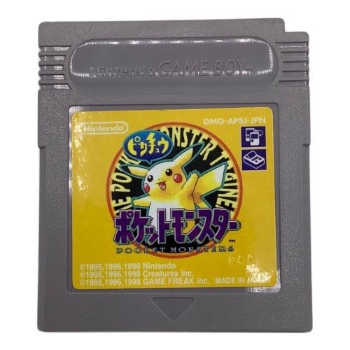 Nintendo (ニンテンドウ) ゲームボーイ用ソフト ポケットモンスターピカチュウ