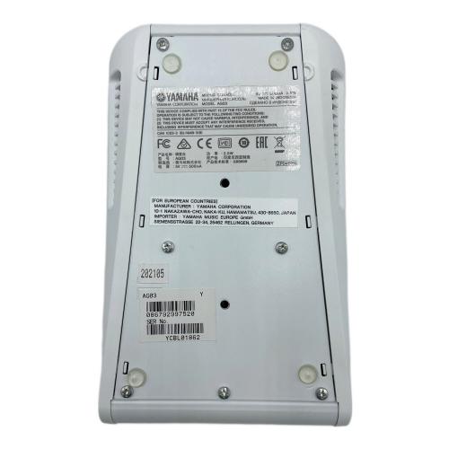 YAMAHA (ヤマハ) ウェブキャスティングミキサー AG03 動作確認済み YCBL01862