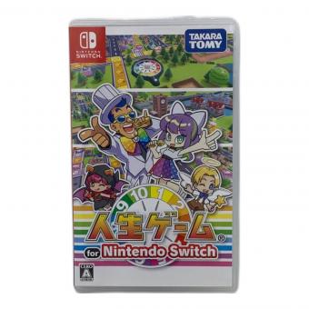 TAKARA TOMY (タカラトミー) Nintendo Switch用ソフト 人生ゲーム for Nintendo Switch 全年齢対象 CERO A (全年齢対象)