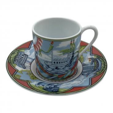 HERMES (エルメス) プレート 26cm ガダルキヴィ－ル｜トレファクONLINE