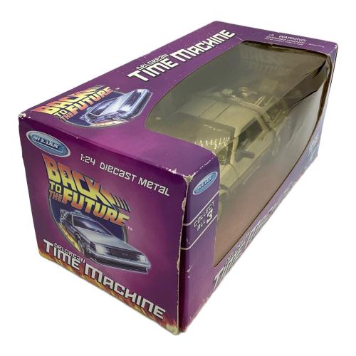 WELLY (ウィリー) モデルカー 1/24 Delorean Time Machine(シルバー) 「バック・トゥ・ザ・フューチャー」