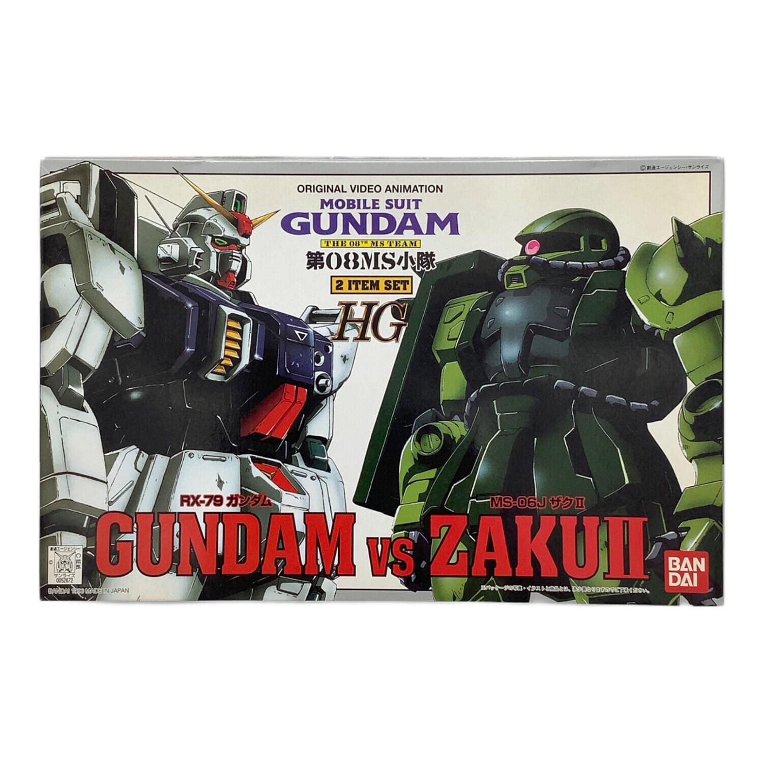 BANDAI (バンダイ) ガンプラ 1/144 HG RX-79 陸戦型ガンダム vs MS-06J