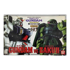 BANDAI (バンダイ) ガンプラ 1/144 HG RX-79 陸戦型ガンダム vs MS-06J ザクII (2アイテムセット) 「機動戦士ガンダム 第08MS小隊」