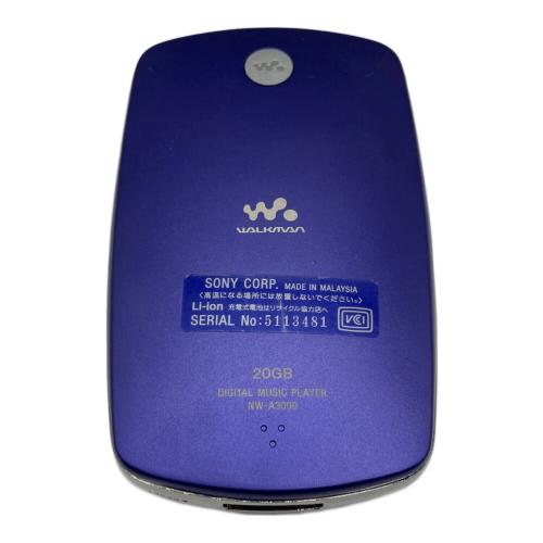SONY（ソニー）WALKMAN 20GB NW-A3000｜トレファクONLINE