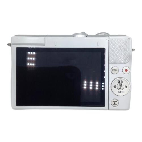 CANON (キヤノン) ミラーレス一眼カメラ 15-45mmレンズセット キズ有 EOS-M200 2580万画素