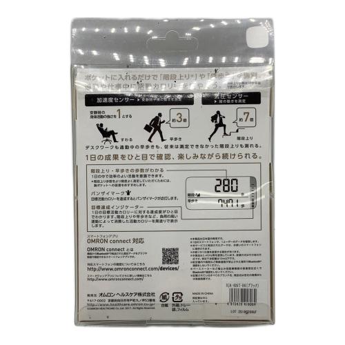 OMRON (オムロン) 活動量計 HJA-405T-BK 未使用品
