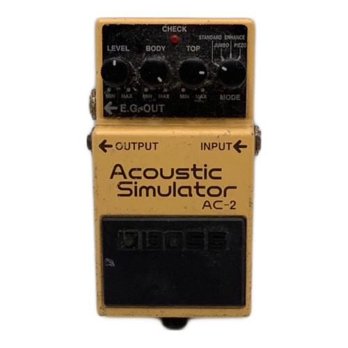 BOSS (ボス) アコースティックシミュレーター 使用感有 Acoustic Simulator