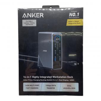 Anker (アンカー) ドッキングステーション Prime Charging Docking Station 14-in-1 Dual Display 160WA83B65A1