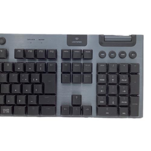 LOGICOOL (ロジクール) ゲーミングキーボード G913 LIGHTSPEED Wireless Mechanical Gaming Keyboard-Tactile