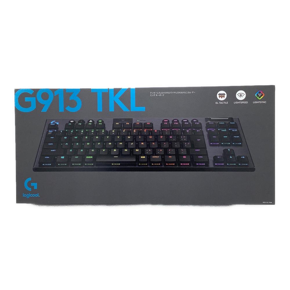LOGICOOL (ロジクール) ゲーミングキーボード G913-TKL-TCBK テンキー