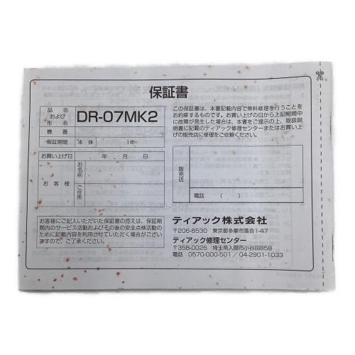 TASCAM (タスカム) リニアPCMレコーダー DR-07MKII