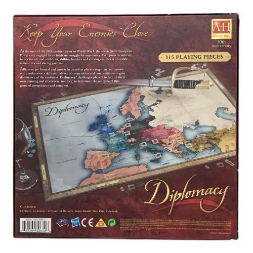 AVALON HILL diplomacy（日本語無）