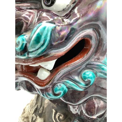 九谷焼 (クタニヤキ) 玉乗り獅子