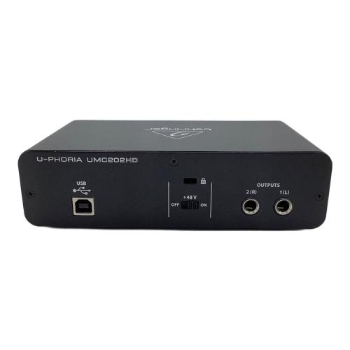 BEHRINGER (ベリンガー) U-PHORIA 2-Channel UMC202HD