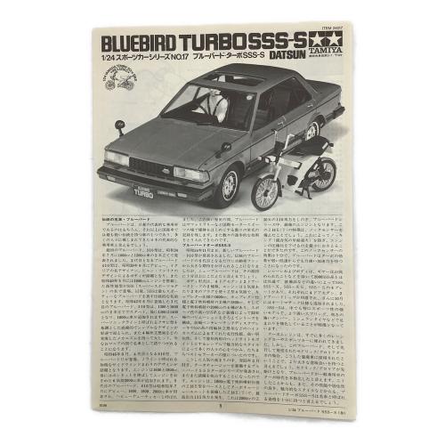 日産ブルーバードSSSターボ完成品 タミヤ製 ジャンク Yahoo!オークション - 「bluebird turbo」プラモデルの落札相場・落札価格