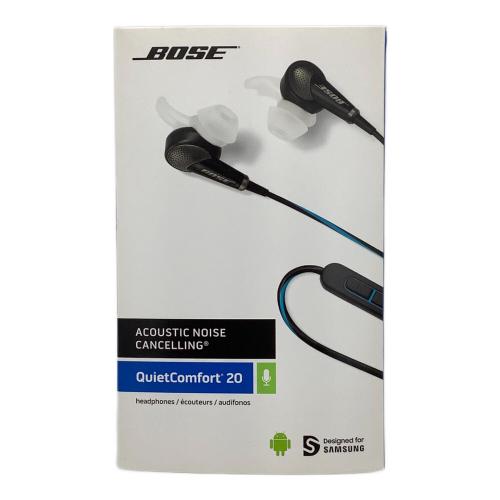 BOSE (ボーズ) イヤホン ブラック QUIETCOMFORT 20