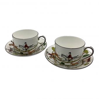 Wedgwood (ウェッジウッド) カップ&ソーサー ハンチングシーン 2Pセット