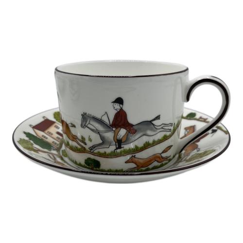 Wedgwood (ウェッジウッド) カップ&ソーサー ハンチングシーン 2Pセット