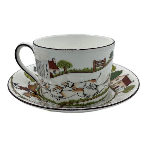 Wedgwood (ウェッジウッド) カップ&ソーサー ハンチングシーン 2Pセット