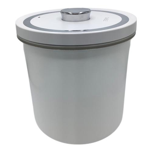 OoBLE (オーブル) 真空保存容器 ホワイト